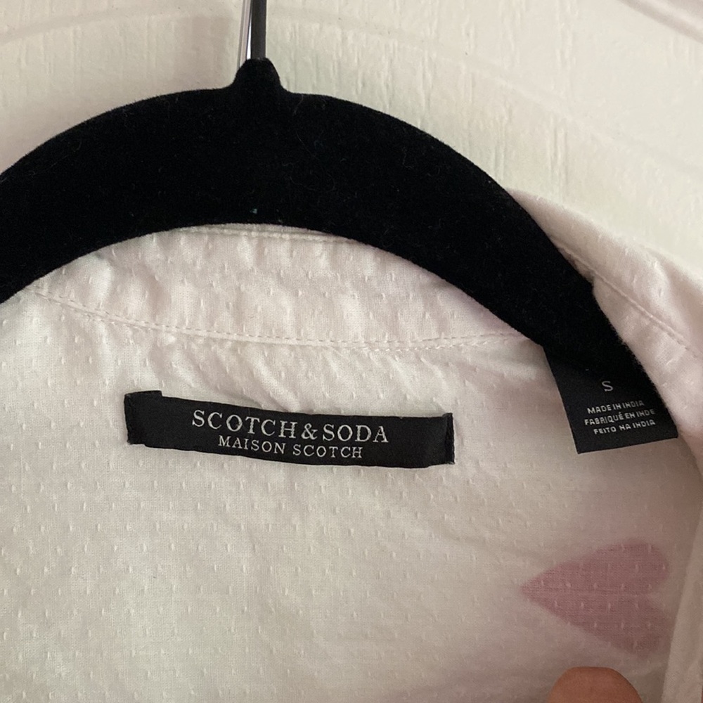 Scotch & Soda Size Small Heart Blouse - Picture 2 of 4